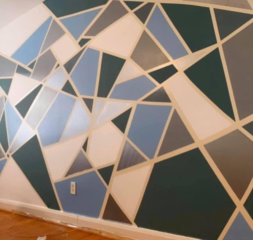 Geometric Mural Design Tutorial