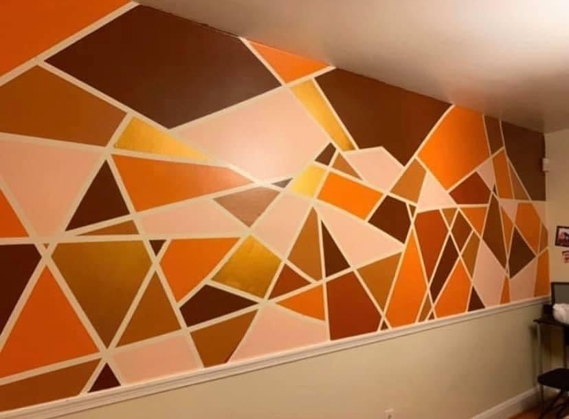 Geometric Mural Design Tutorial