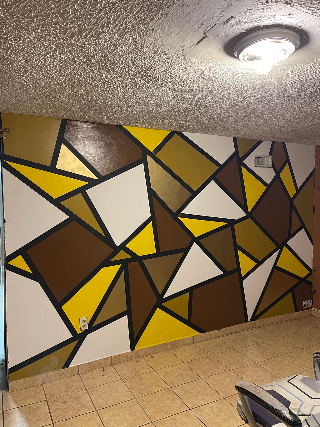 Geometric Mural Design Tutorial